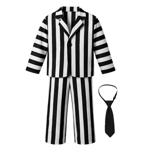 Childs Striped Ghost Suit Costume