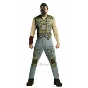 The Dark Knight Rises Bane Costume – Officially Licensed Villain Outfit with Mask for Halloween or Themed Parties