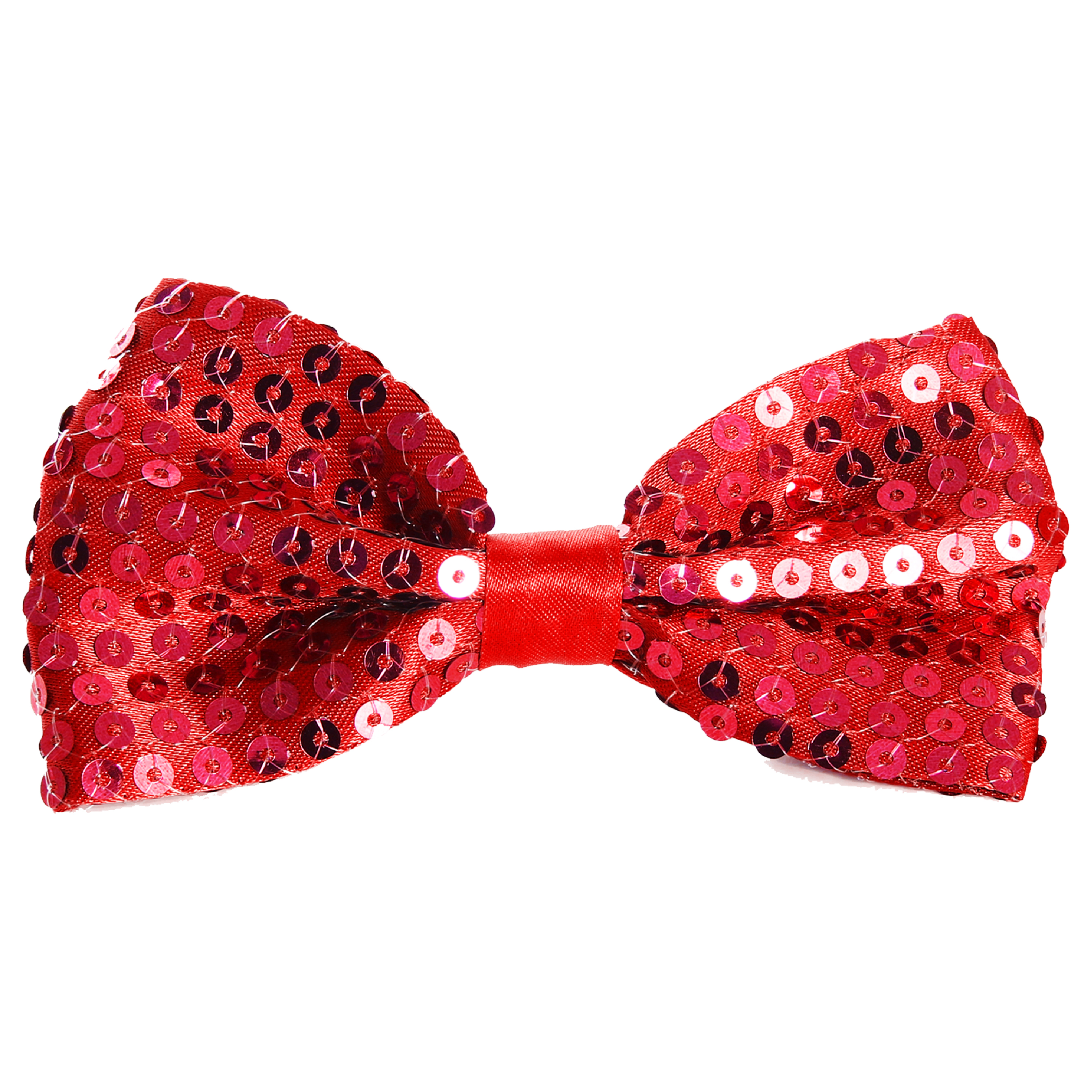 Red Sequin Bow Tie