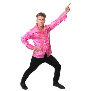 Adults Pink Disco Shirt