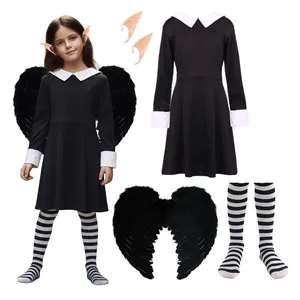 Girls Isadora Costume | 4 Pcs | Dress, Wings, Ears & Tights
