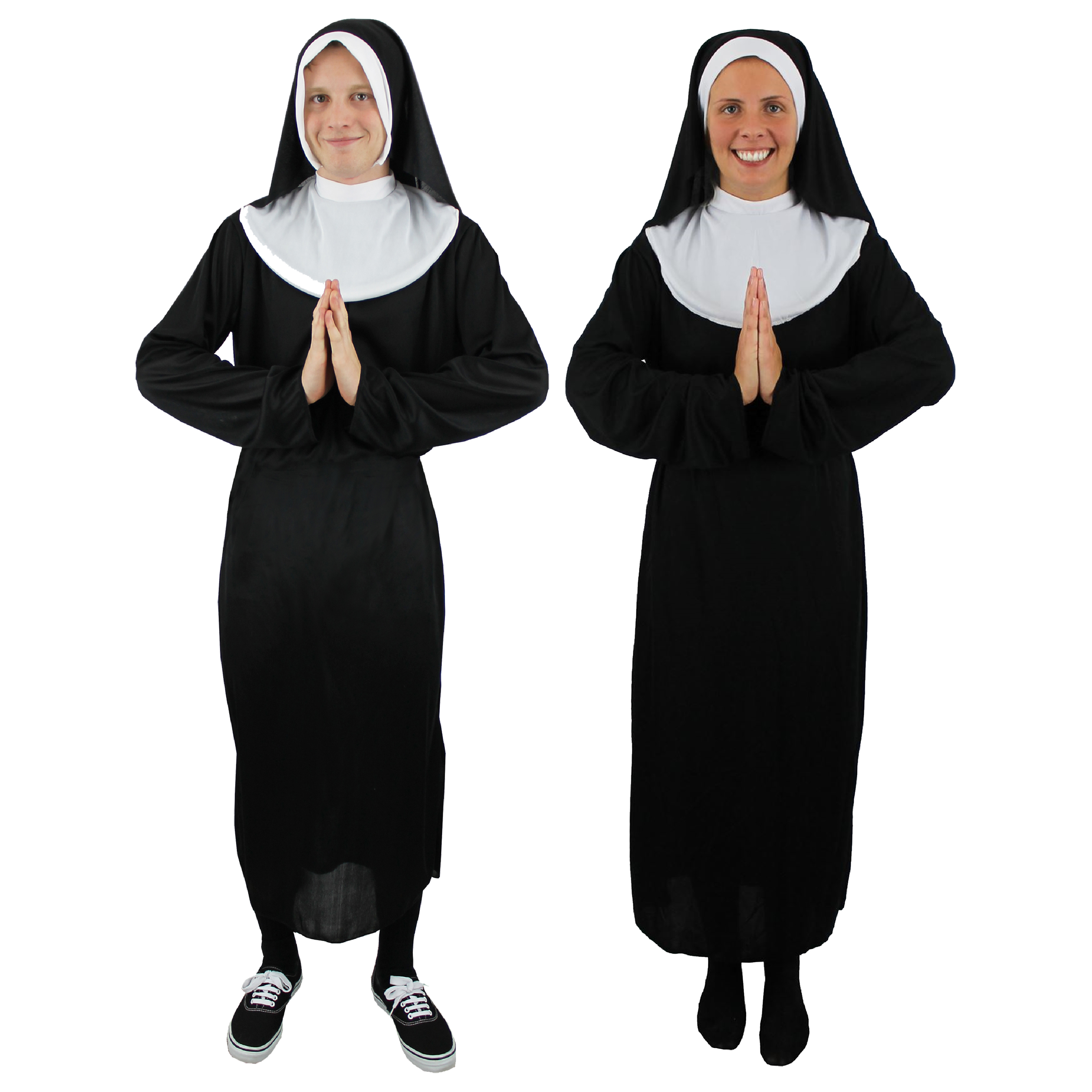 Unisex Nun Costume