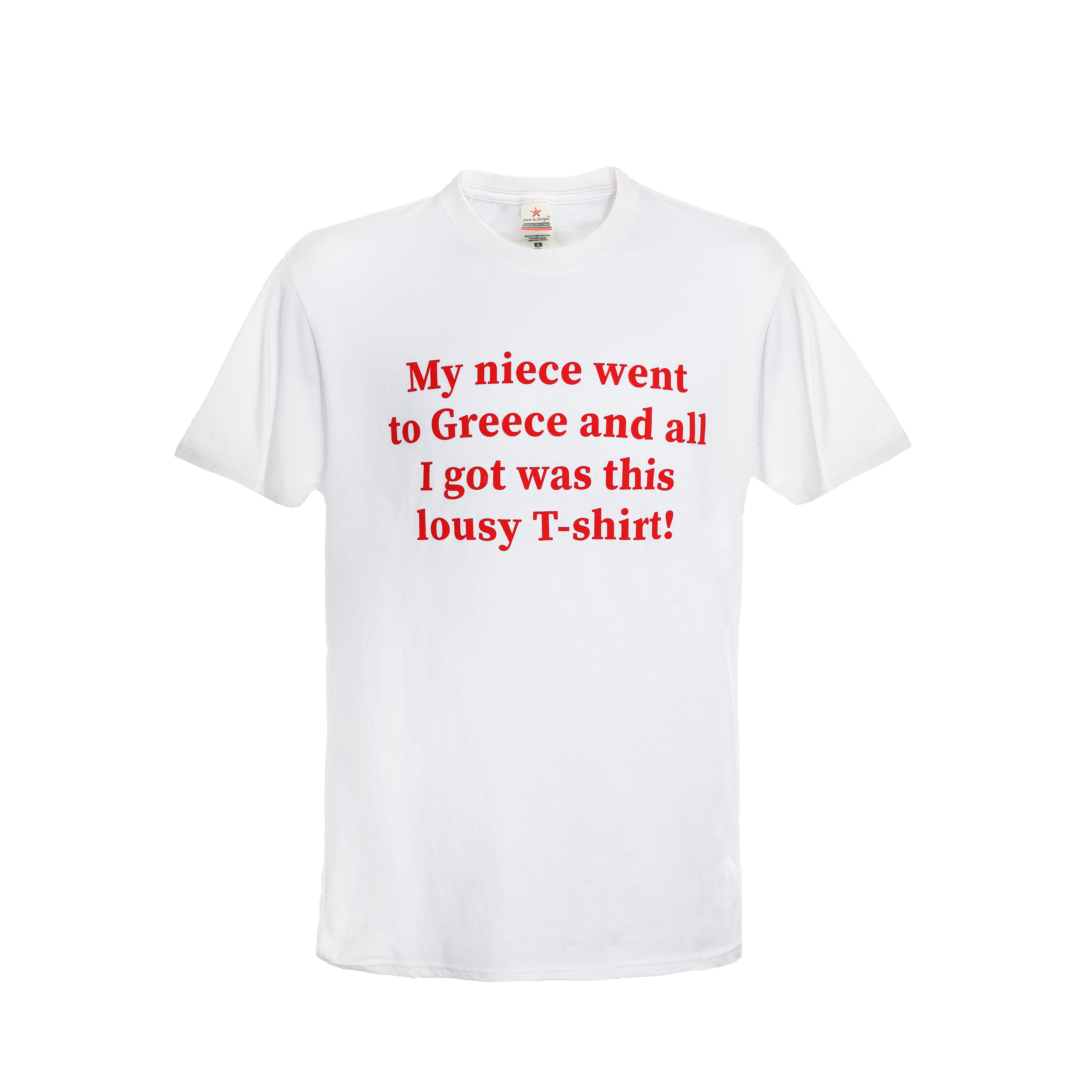 Adults 'My Niece Went to Greece' T-Shirt
