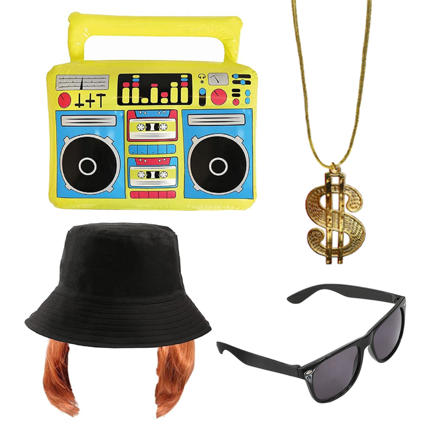 Adults Superstar DJ Accessory Set