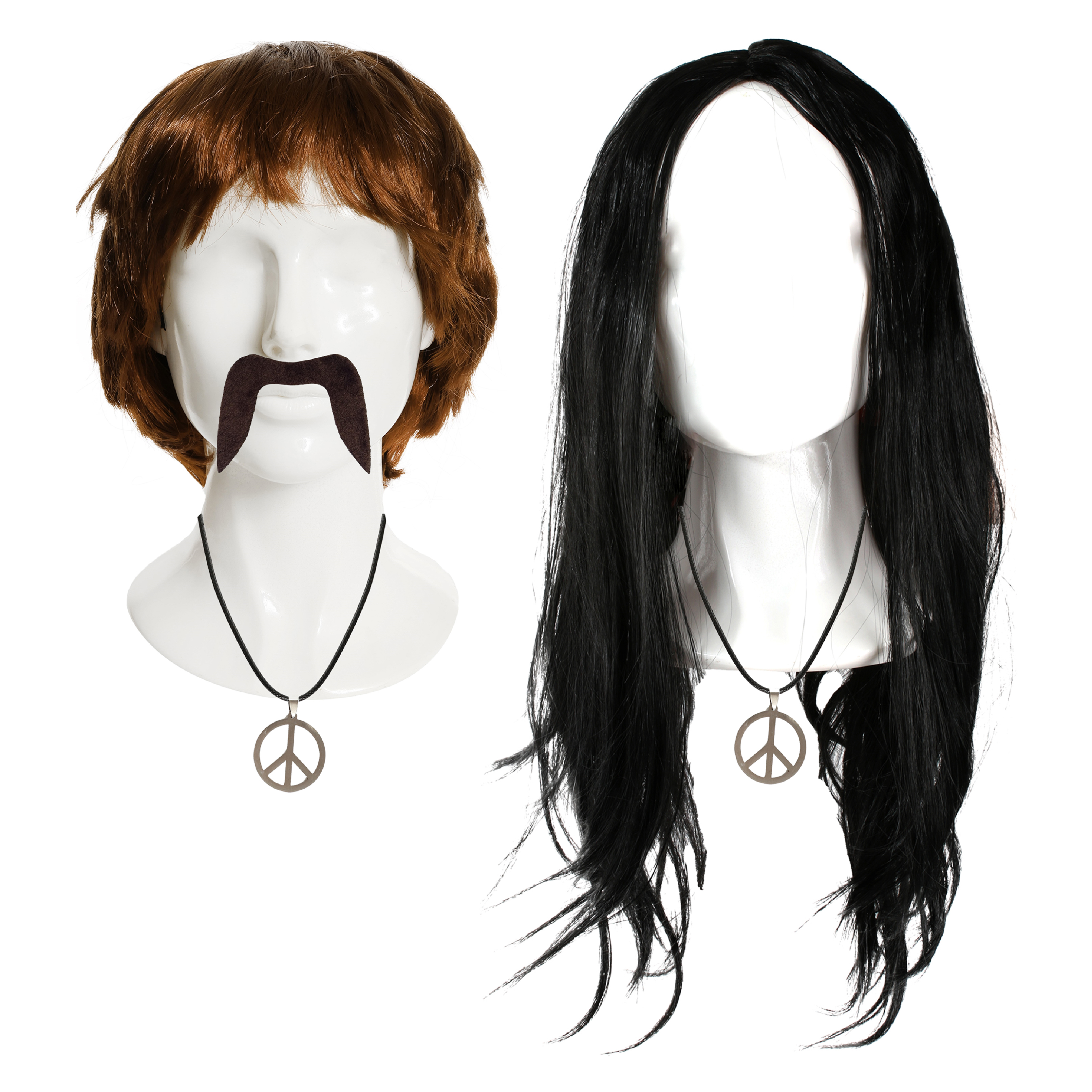 Adults Sonny and Cher Costume Accessory Sets