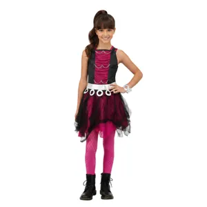 Girls Monster High Spectra Vondergeist Costume | 4 Pcs | Top, Skirt, Belt & Bracelet