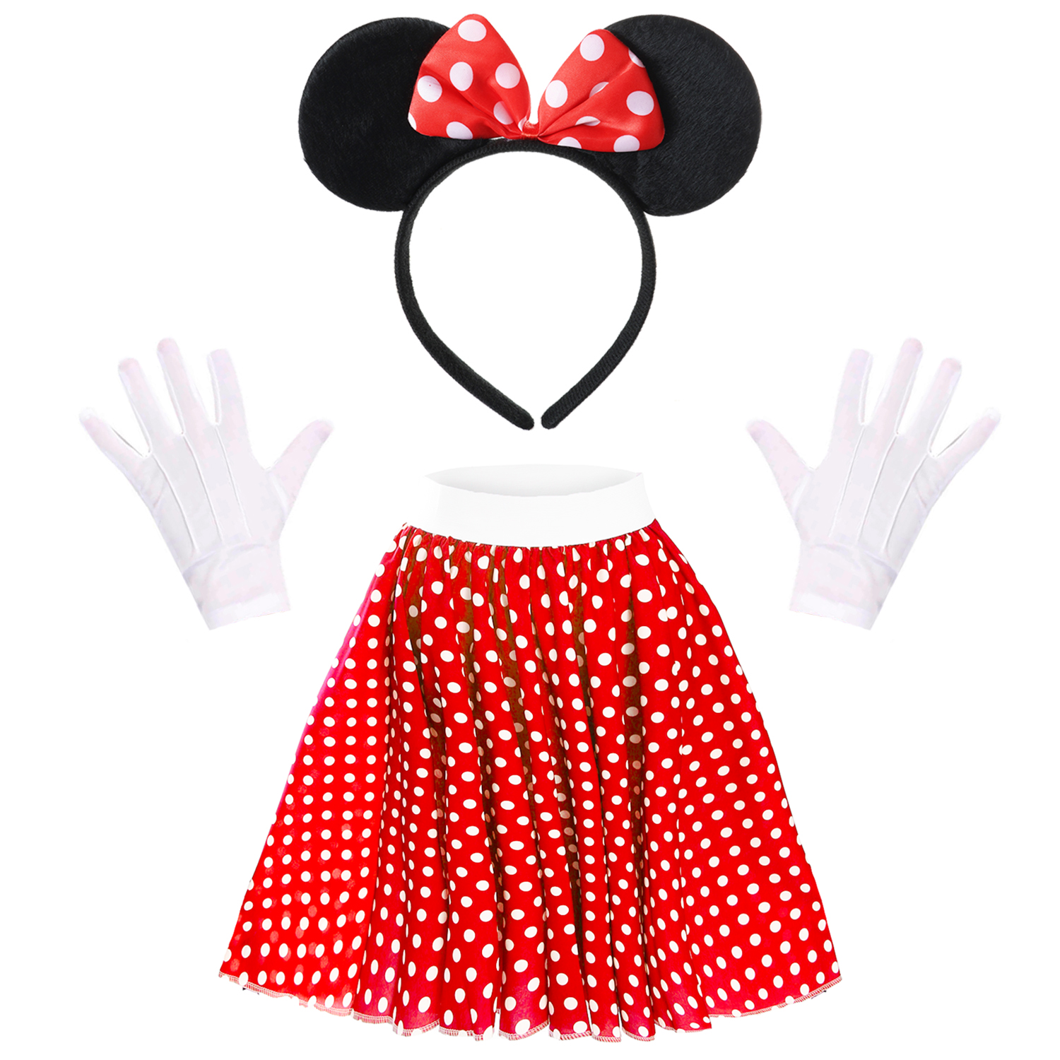 Girls Cartoon Mouse Costume