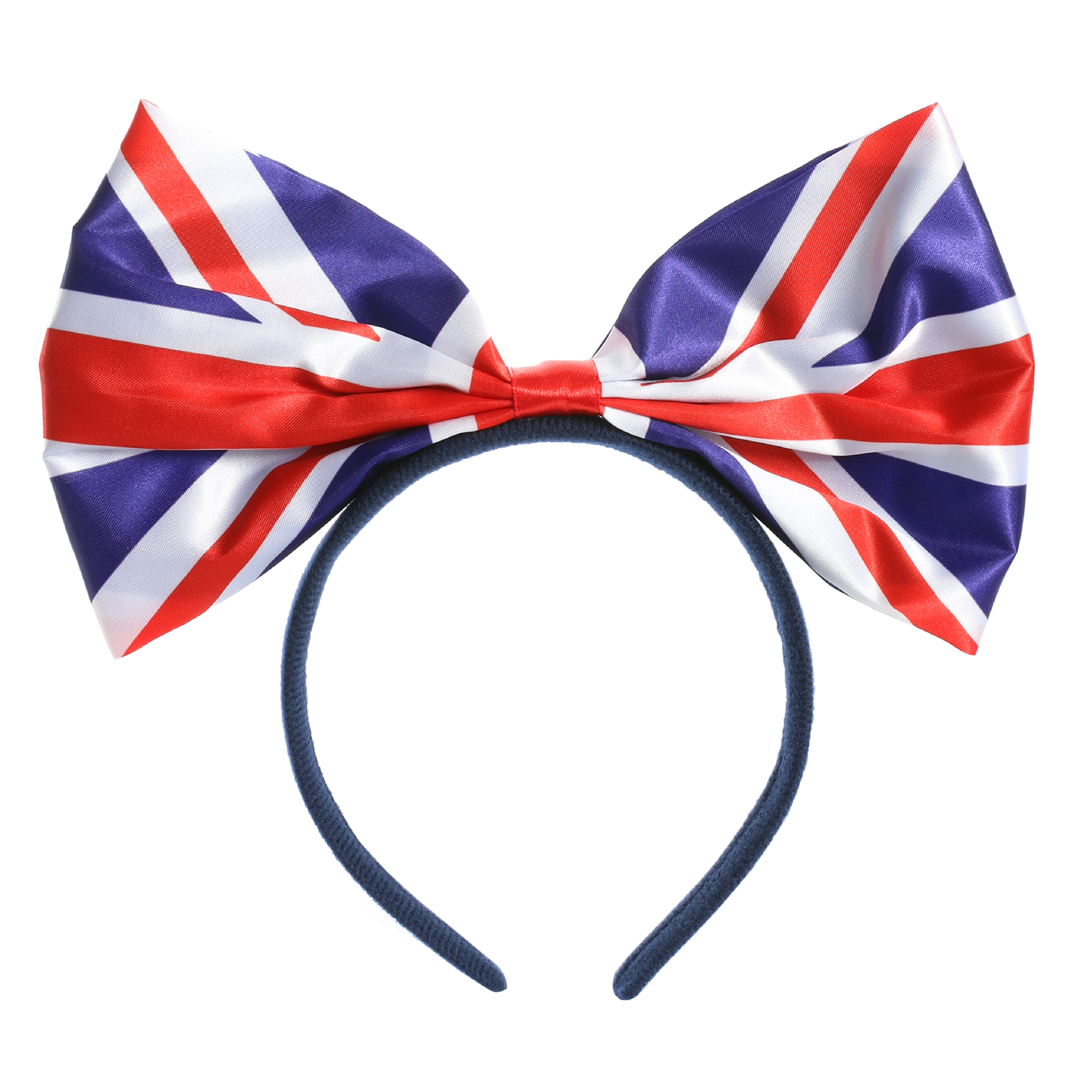 Union Jack Bow Headband