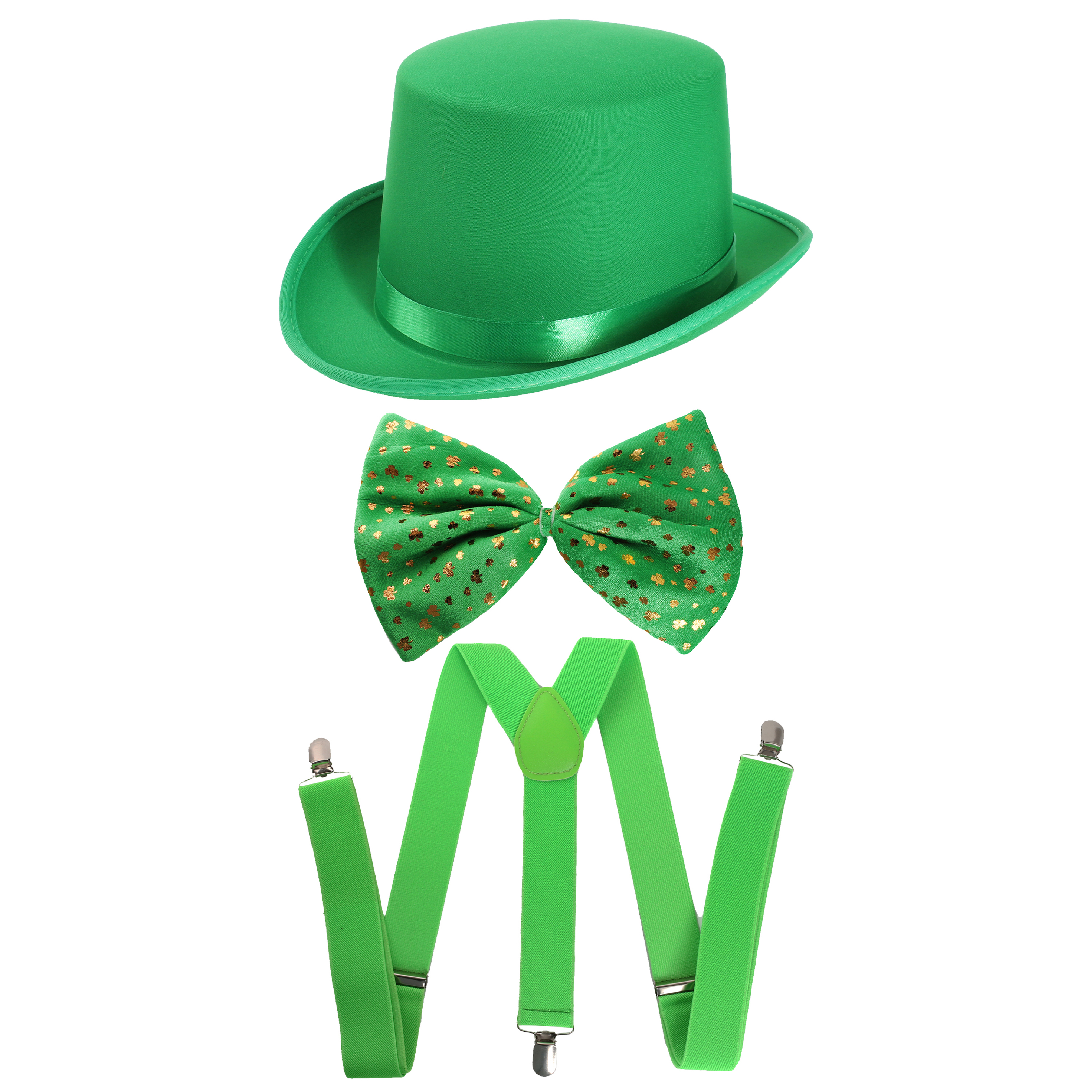 Irish Top Hat, Bow Tie + Braces