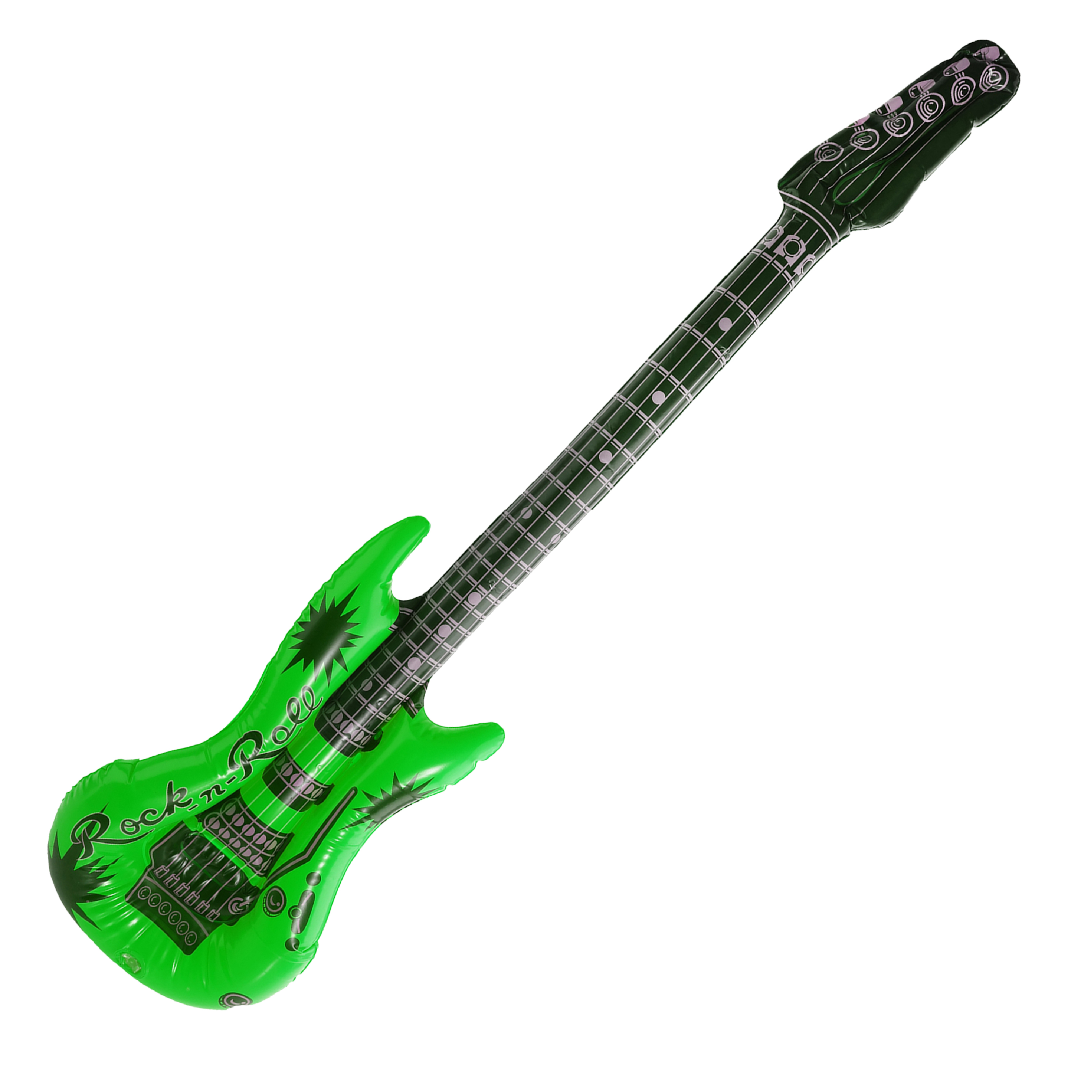 Green Inflatable Guitar
