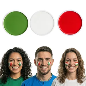Supporters Face Paint Set | Green, White & Red