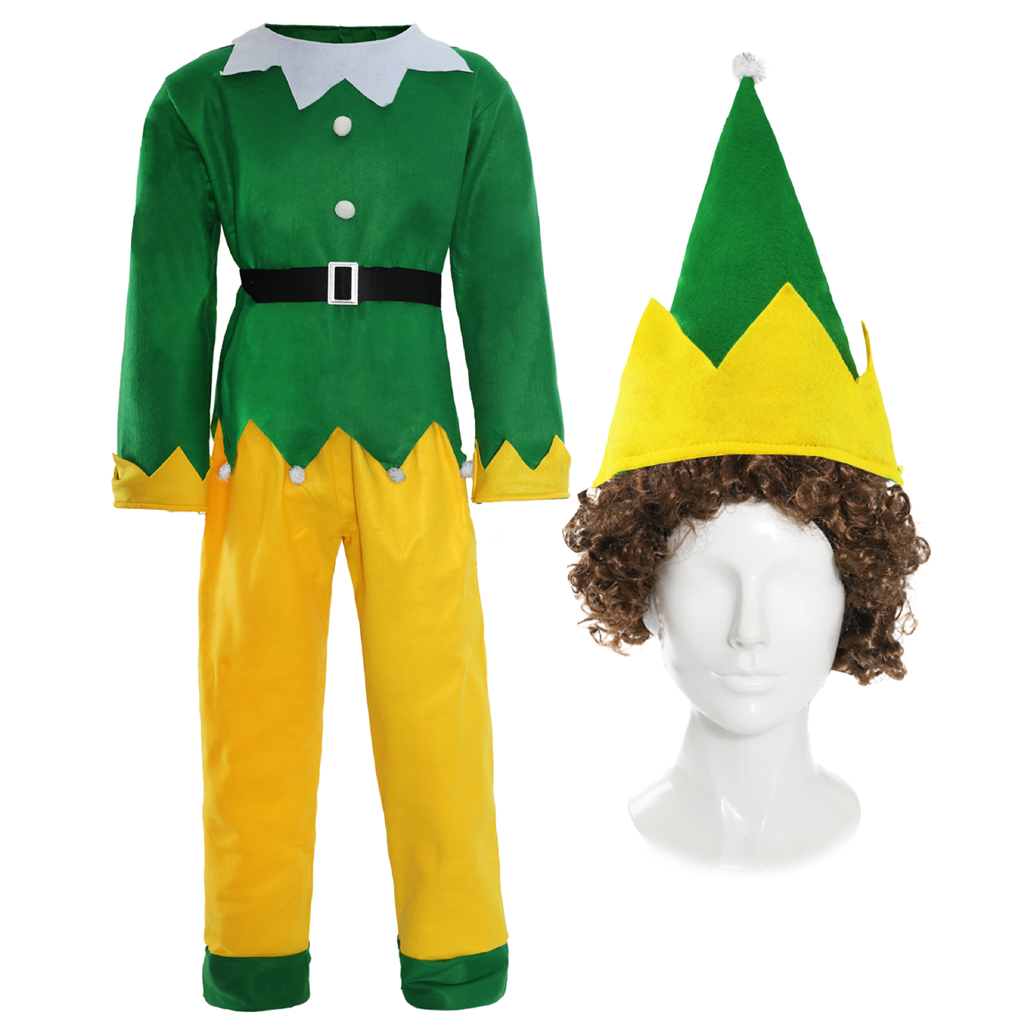 Adults Elf Costume - with Wig