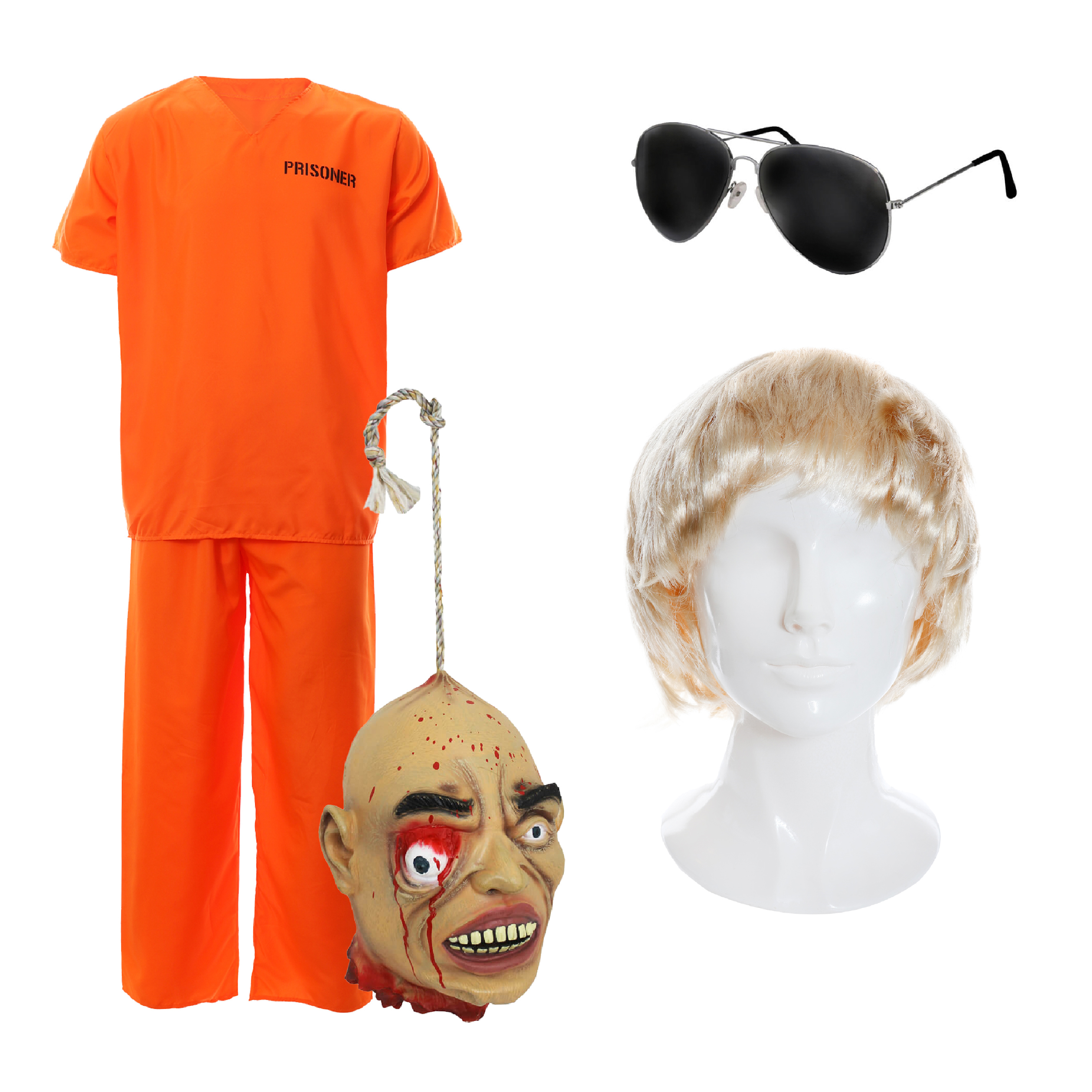 Jeffery Dahmer - Costume Set with Severed head