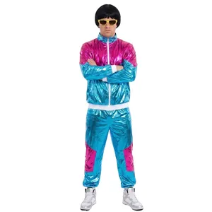 Adults Viral Music Star Costume | 4 Pcs | Jacket, Trousers, Wig & Glasses