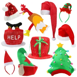 Pack of 10 Christmas Hats