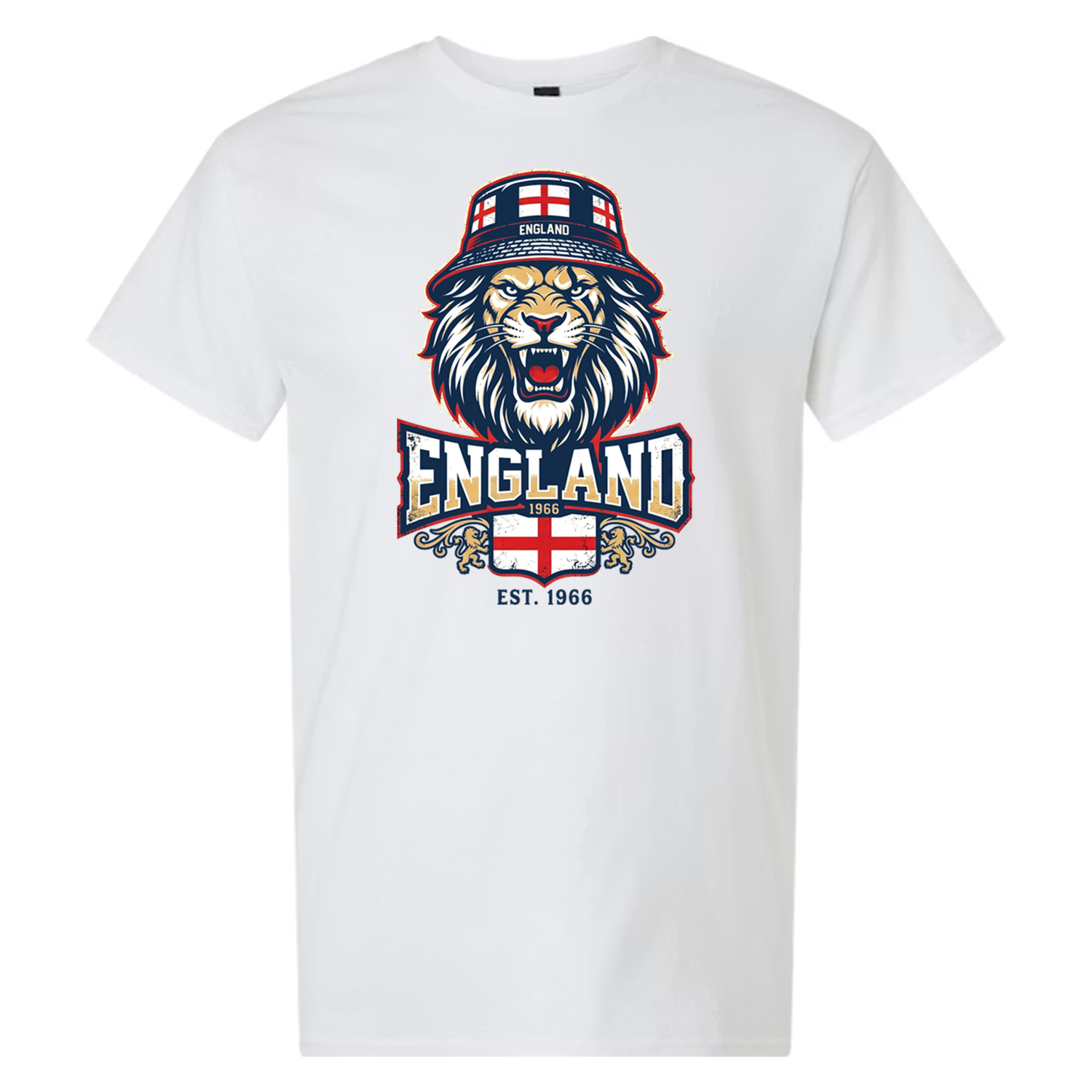 ENGLAND LION TSHIRT - WHITE