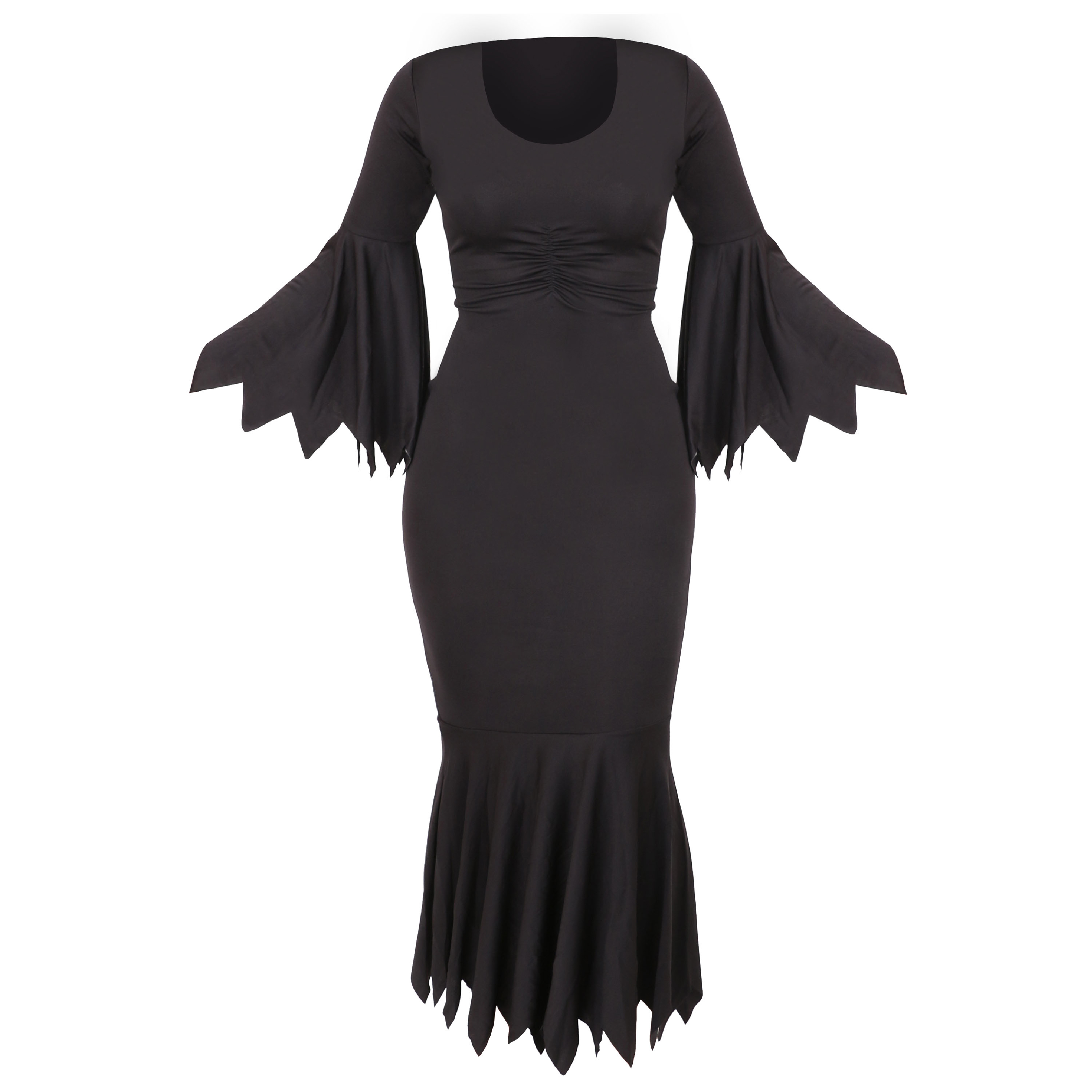 Gothic Black Vampiress Dress
