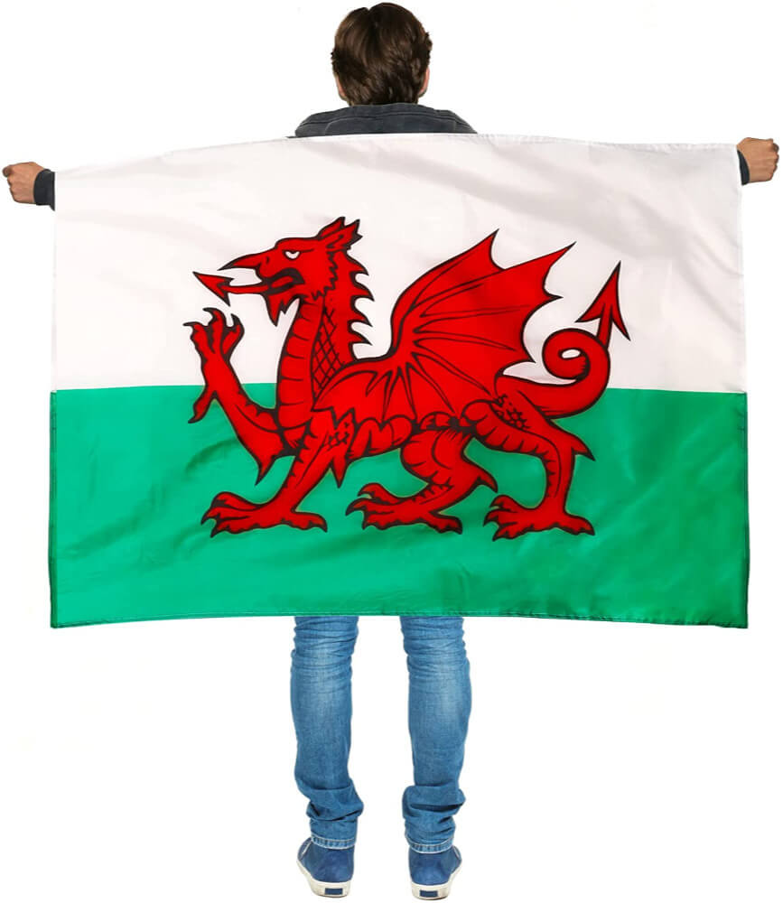 Wales Wearable Flag