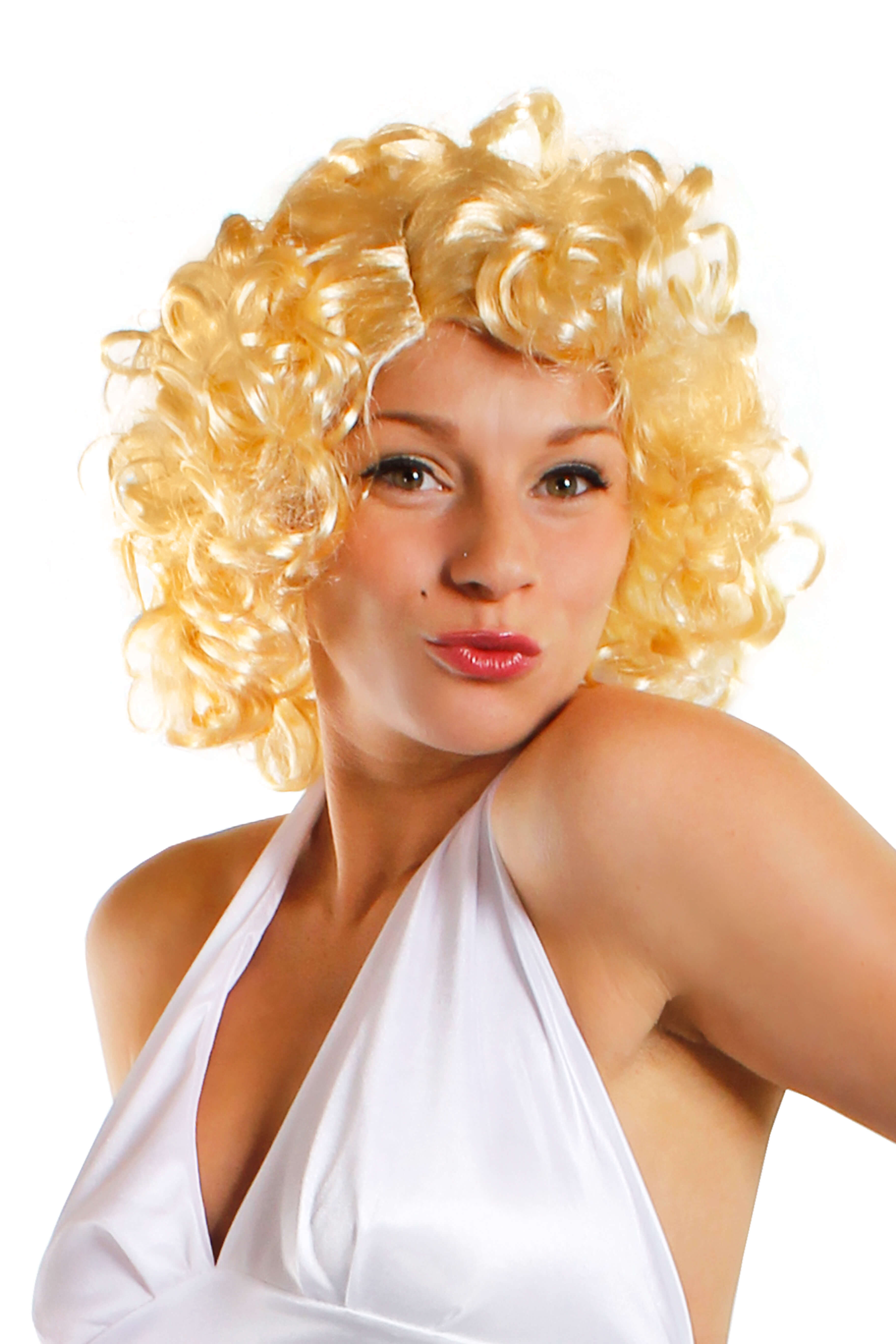 1950s Blonde Hollywood Starlet Wig