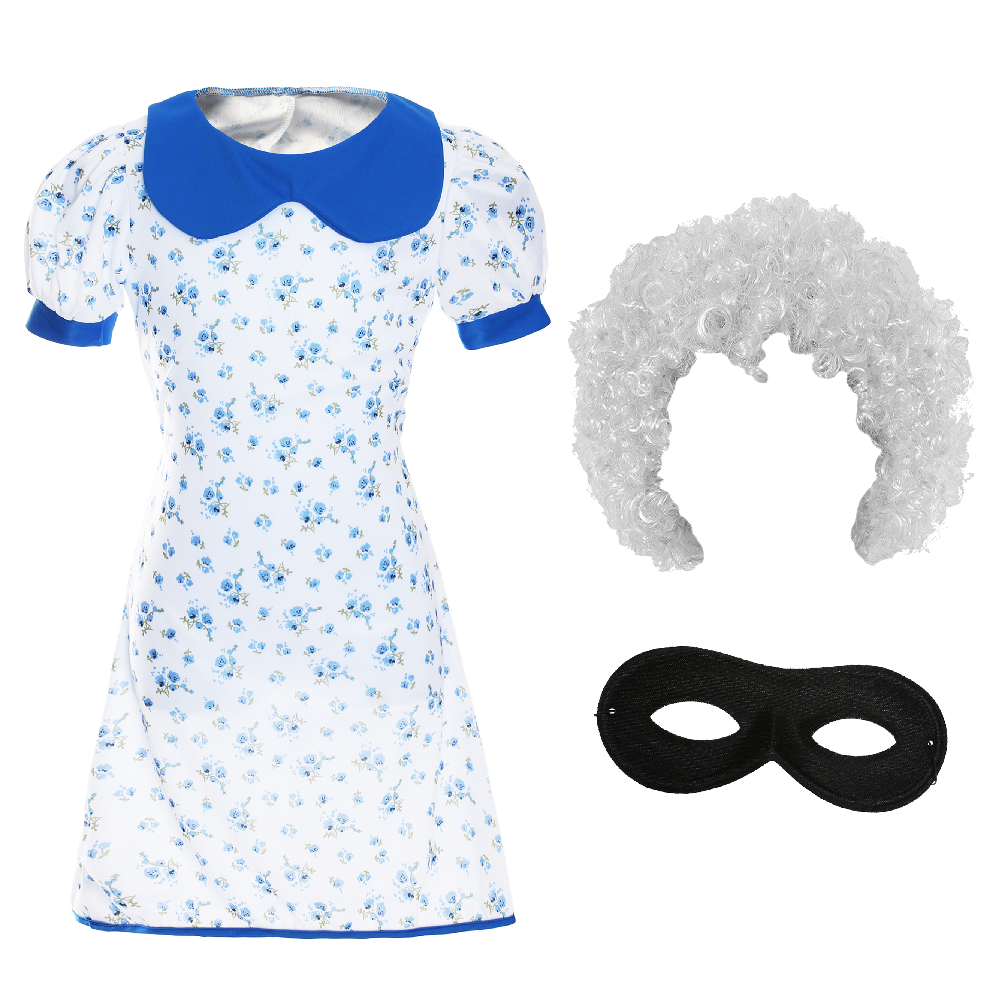 Childs Granny Burglar Costume Set