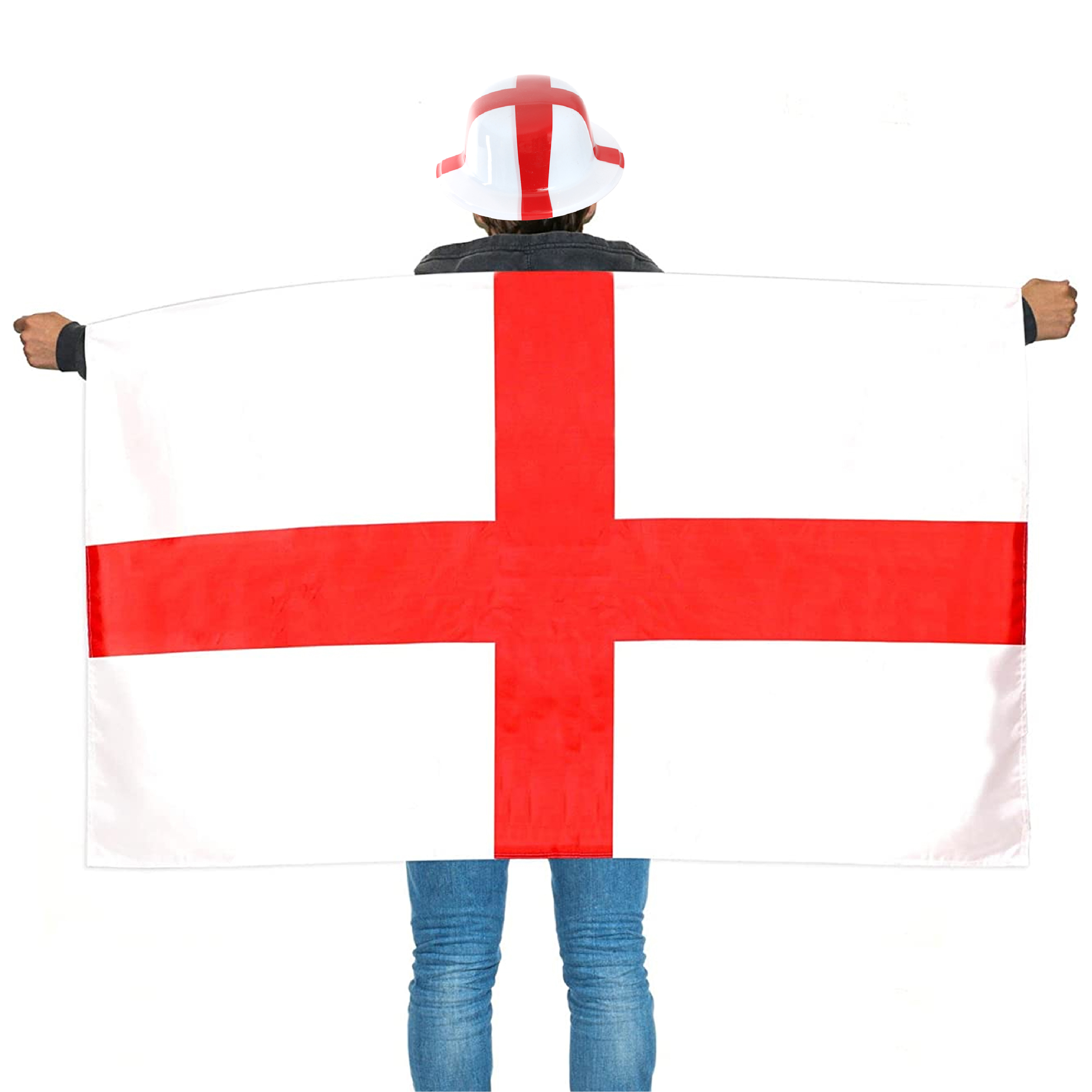 England Bowler Hat & Cape Flag