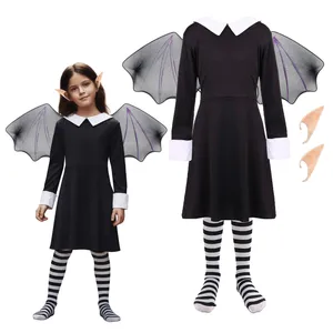 Girls Isadora Costume | 4 Pcs | Dress, Bat Wings, Ears & Tights