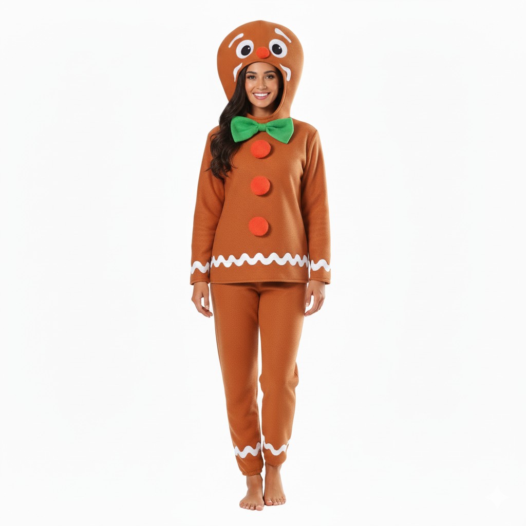Ladies Gingerbread Man Costume