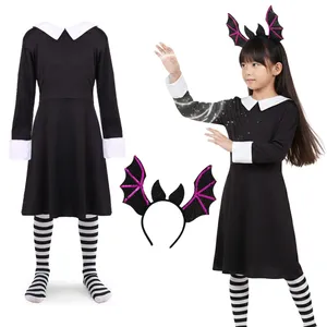 Girls Isadora Costume | 3 Pcs | Dress, Bat Headband & Tights