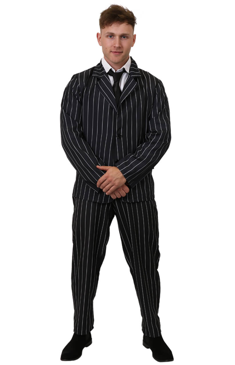 Pinstripe 1920s Gangster Suit