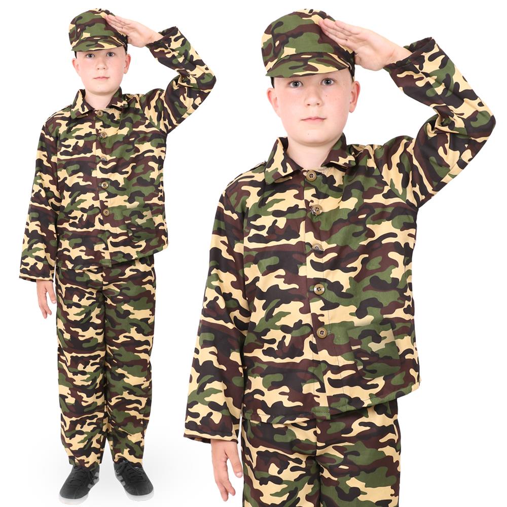 Childs Army Boy Costume