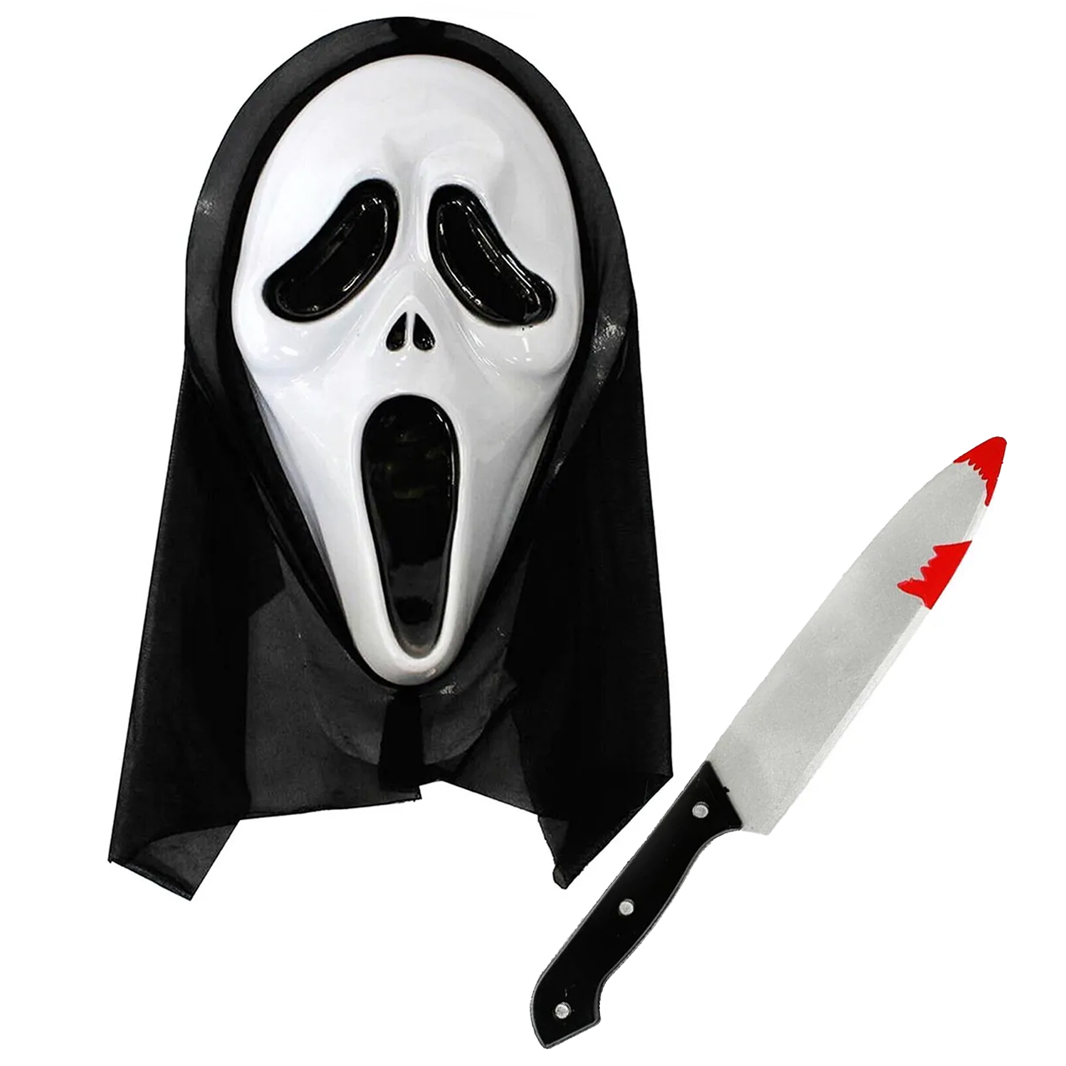Screamer Accessory Set - Mask & Knife Prop