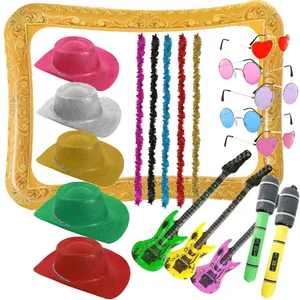 16pc Neon Photobooth Party Pack