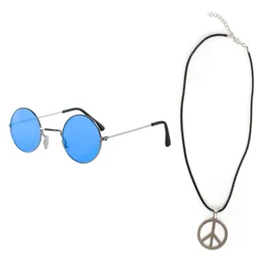 Hippie Set - Necklace & Glasses