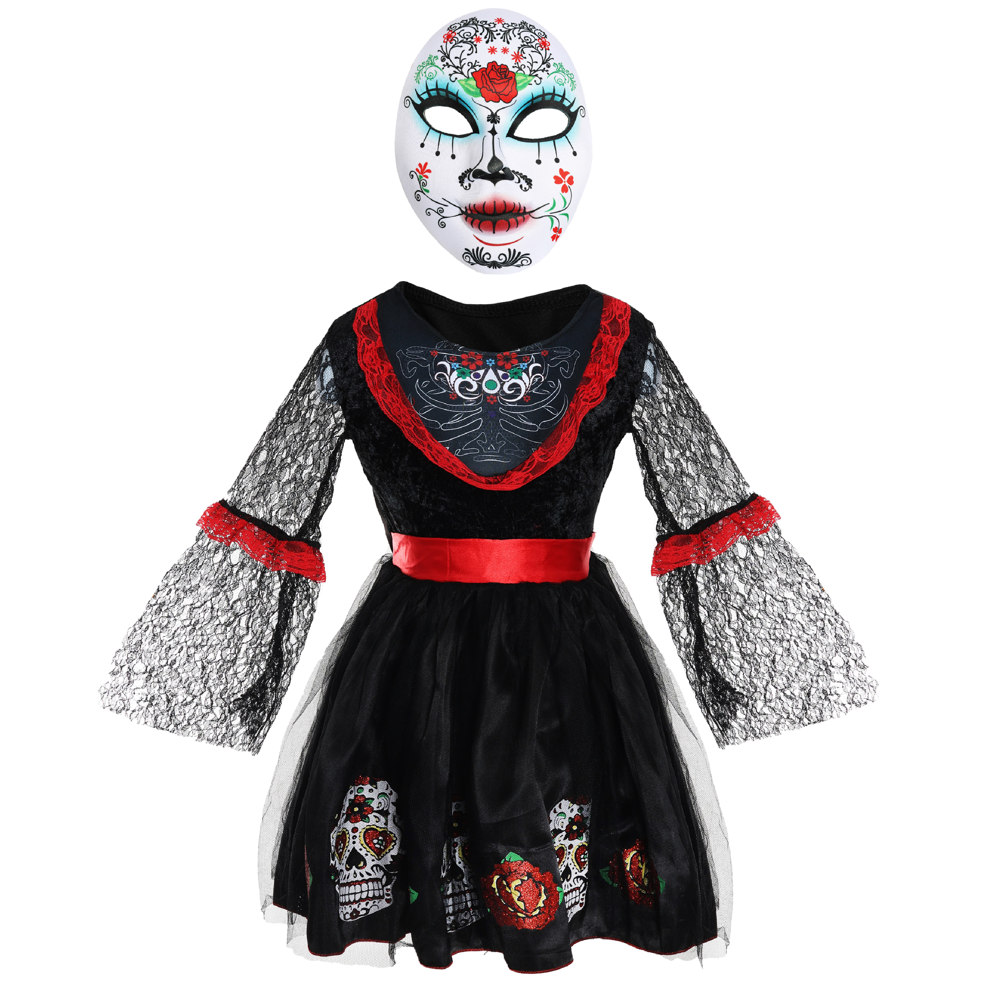 Girls Day of the Dead Costume