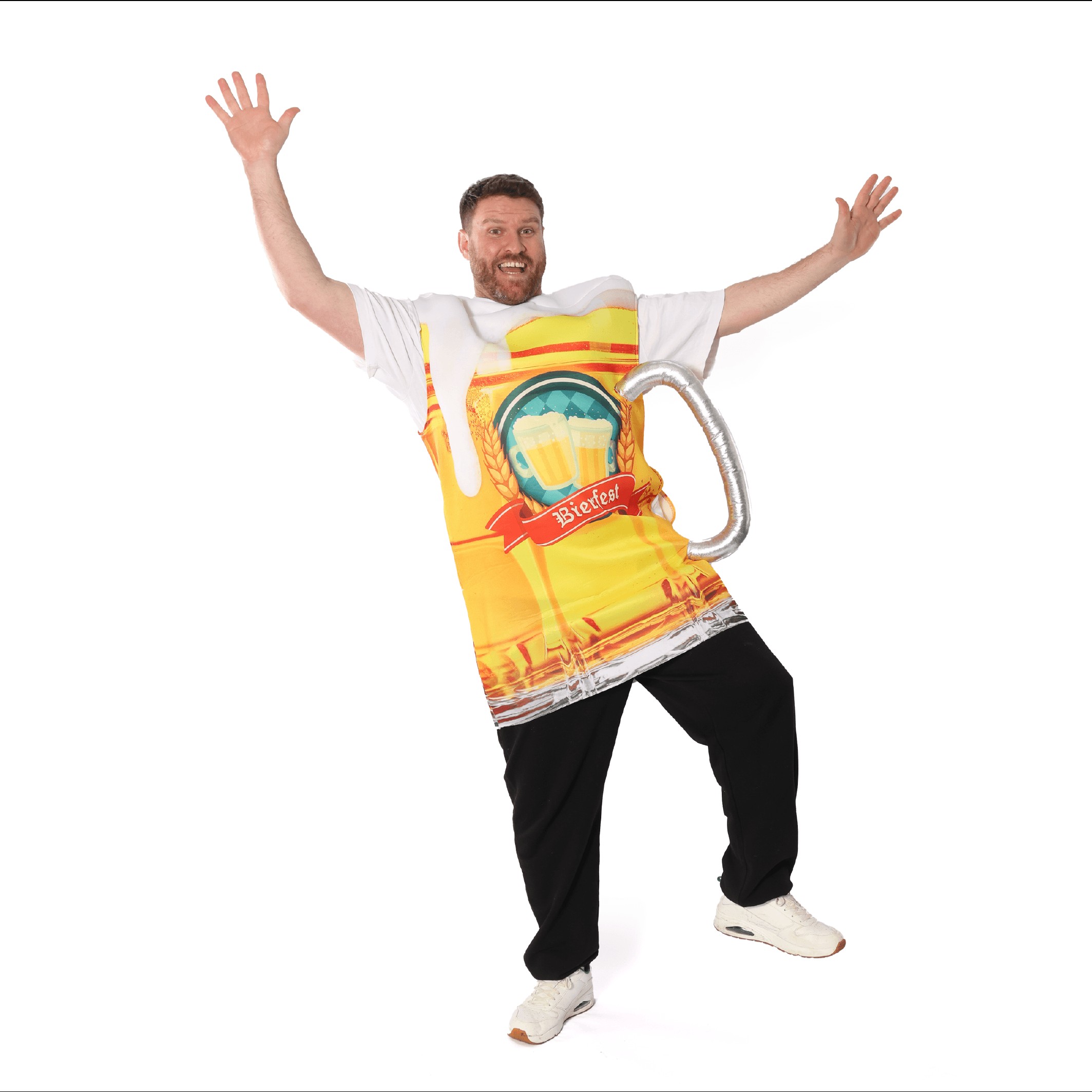 Adults Bavarian Oktoberfest Beer Stein Costume