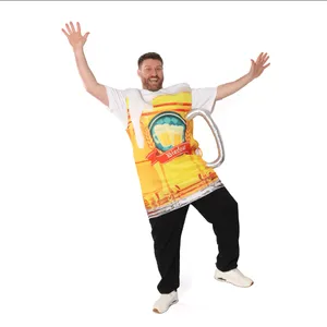 Adults Bavarian Oktoberfest Beer Stein Costume