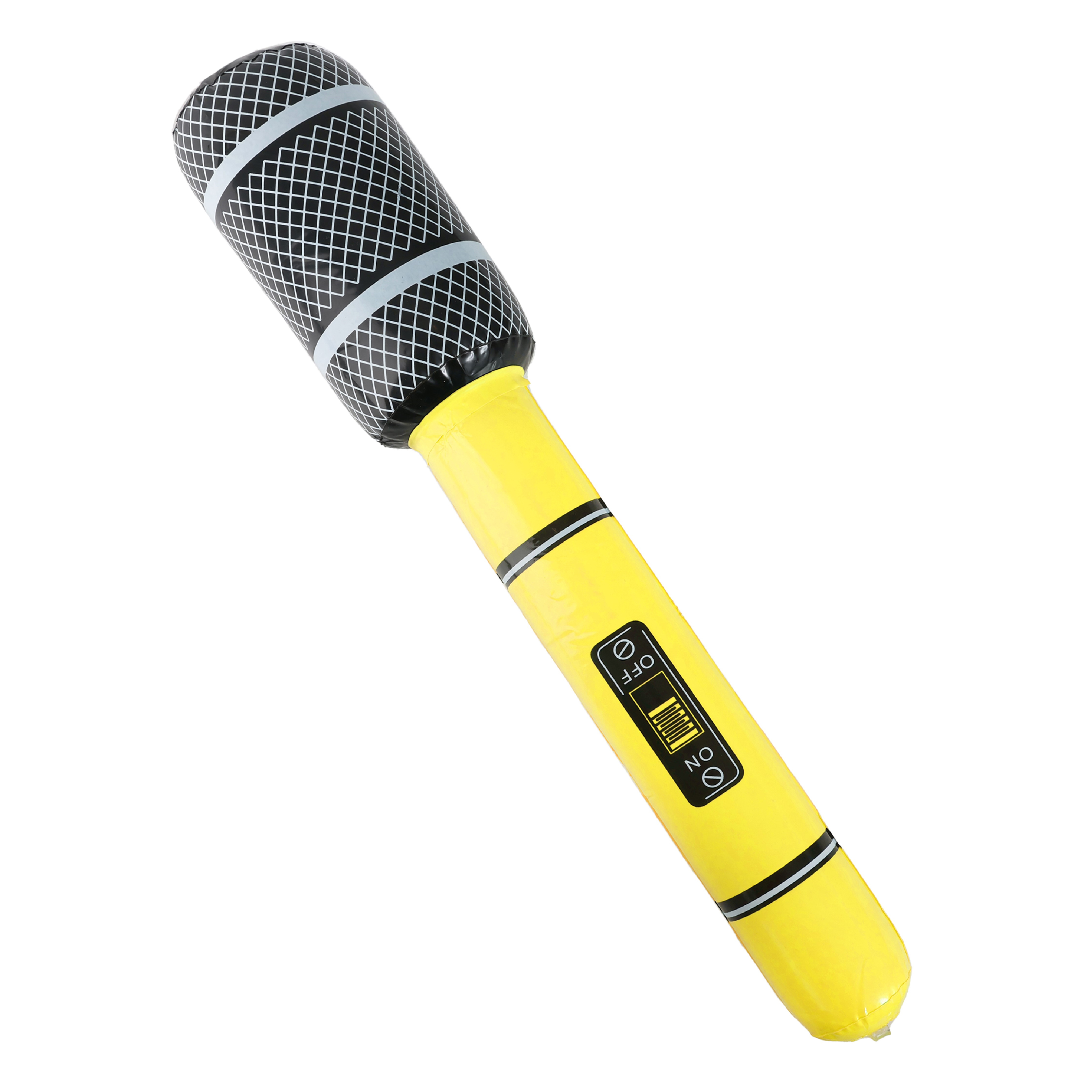 Yellow Inflatable Microphone