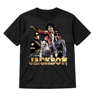 Michael Jackson Graphic T-shirt | Retro Style Iconic MJ Print