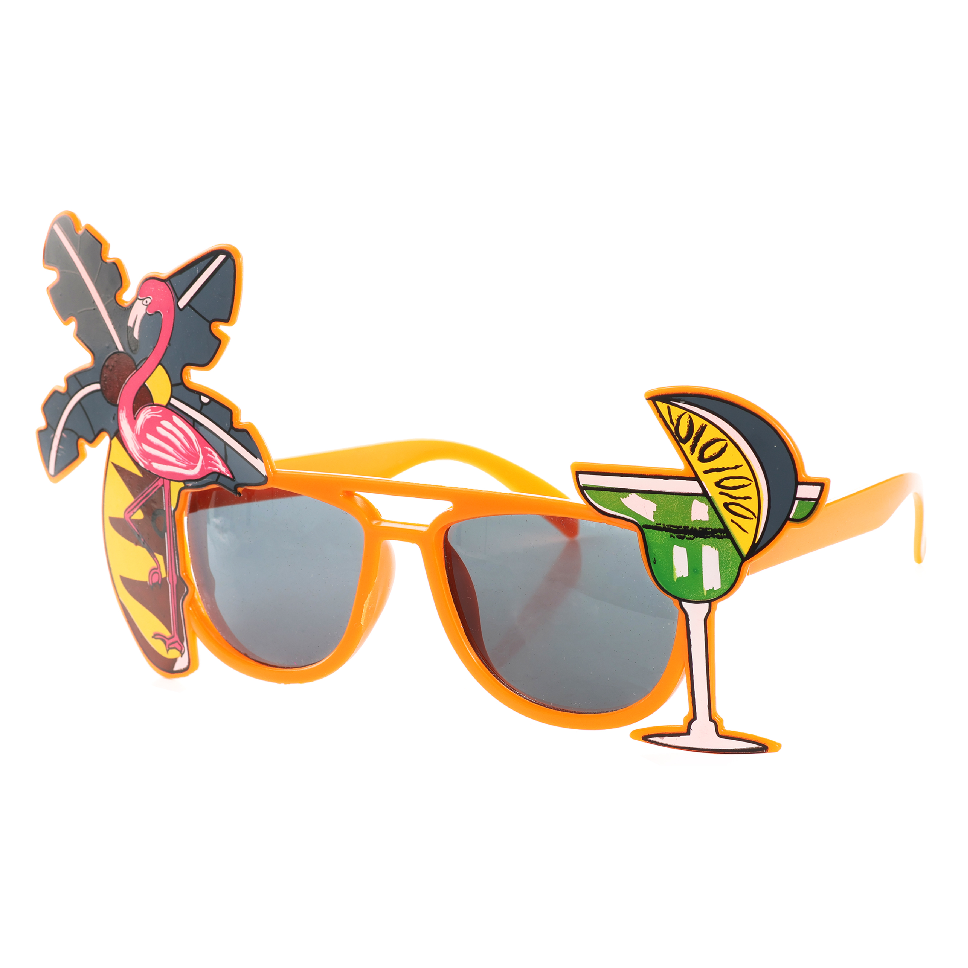 Tropical Orange Sunglasses