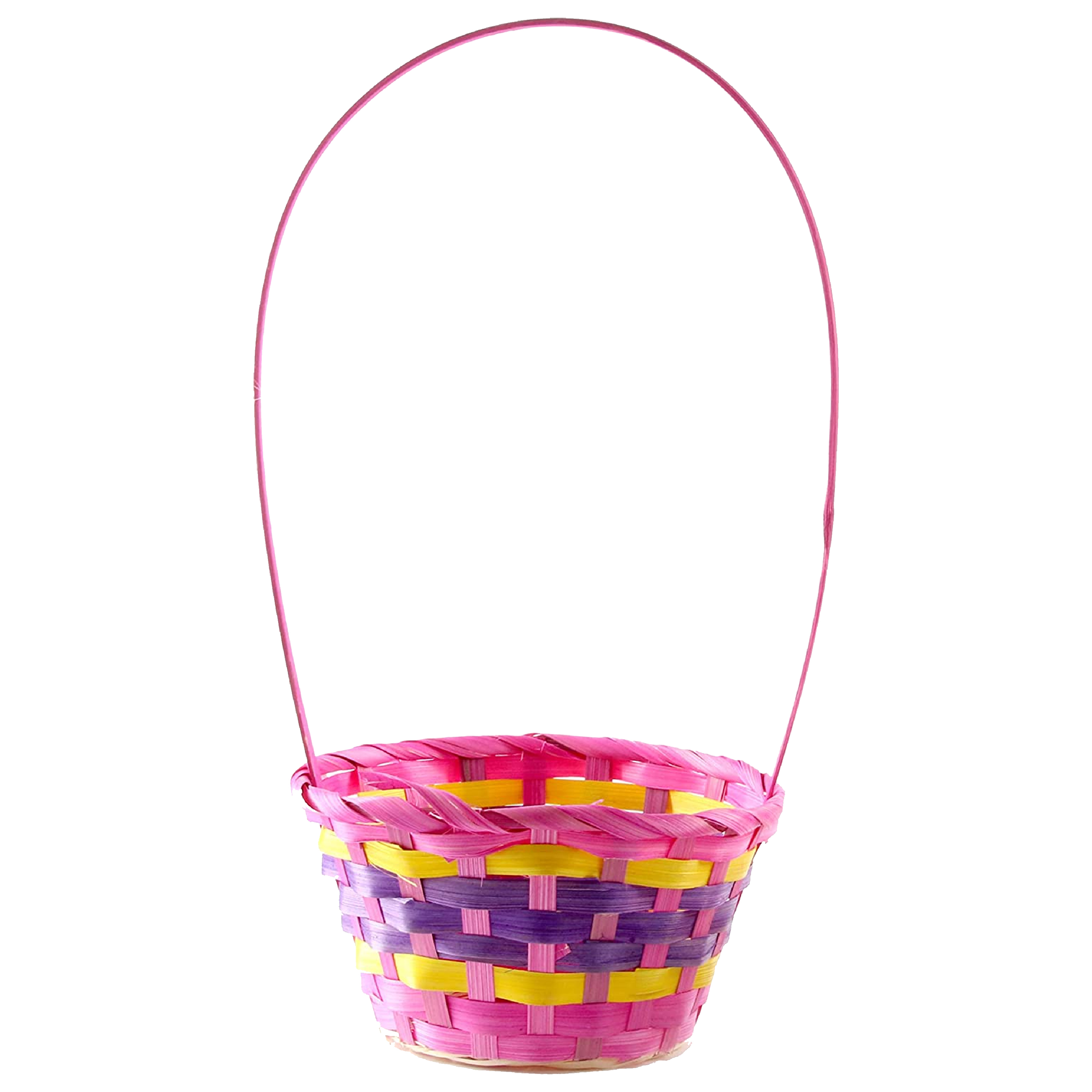Large Pink Easter Basket