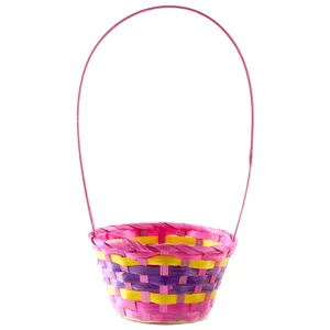 Large Pink Easter Basket