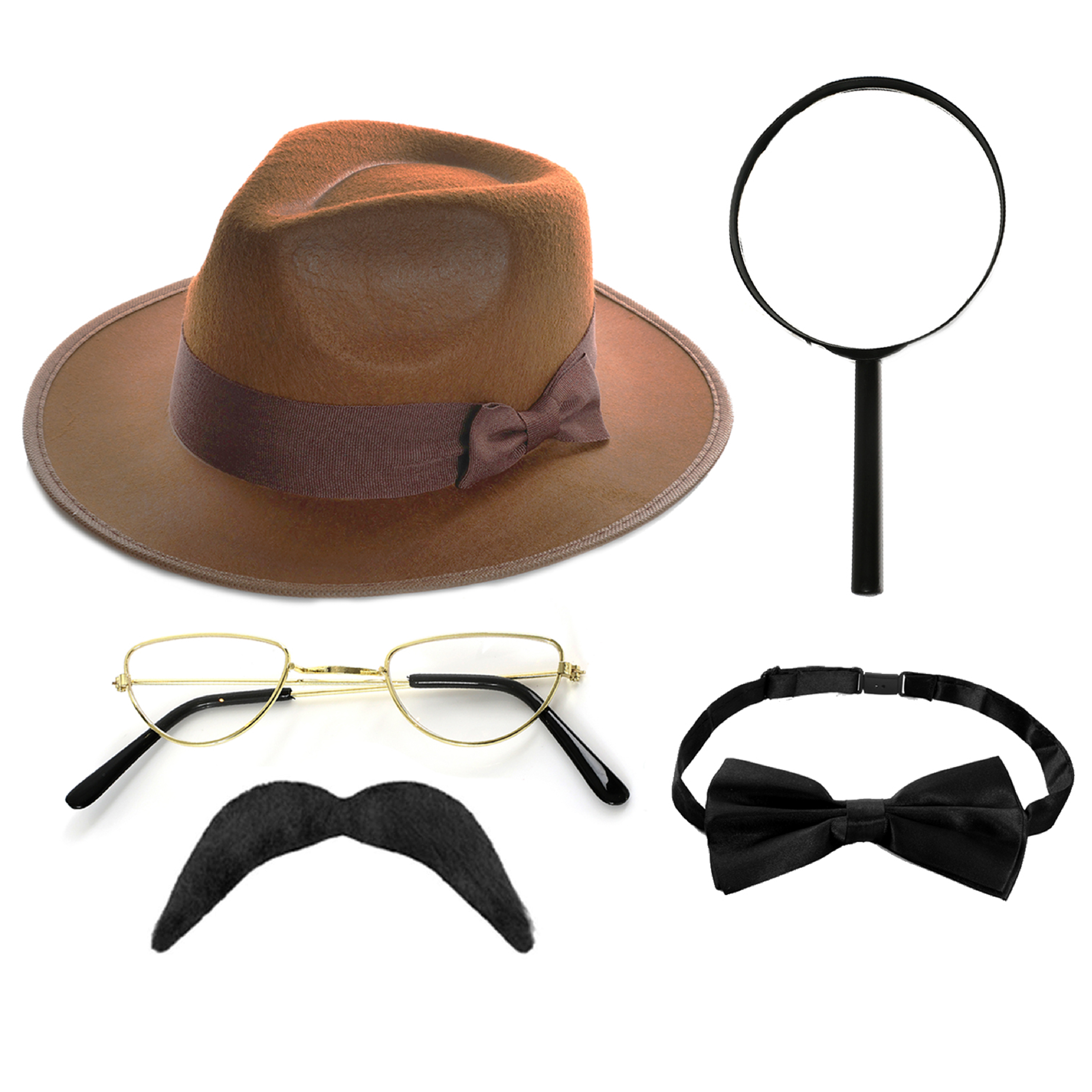 5 Piece Detective Accessory Set