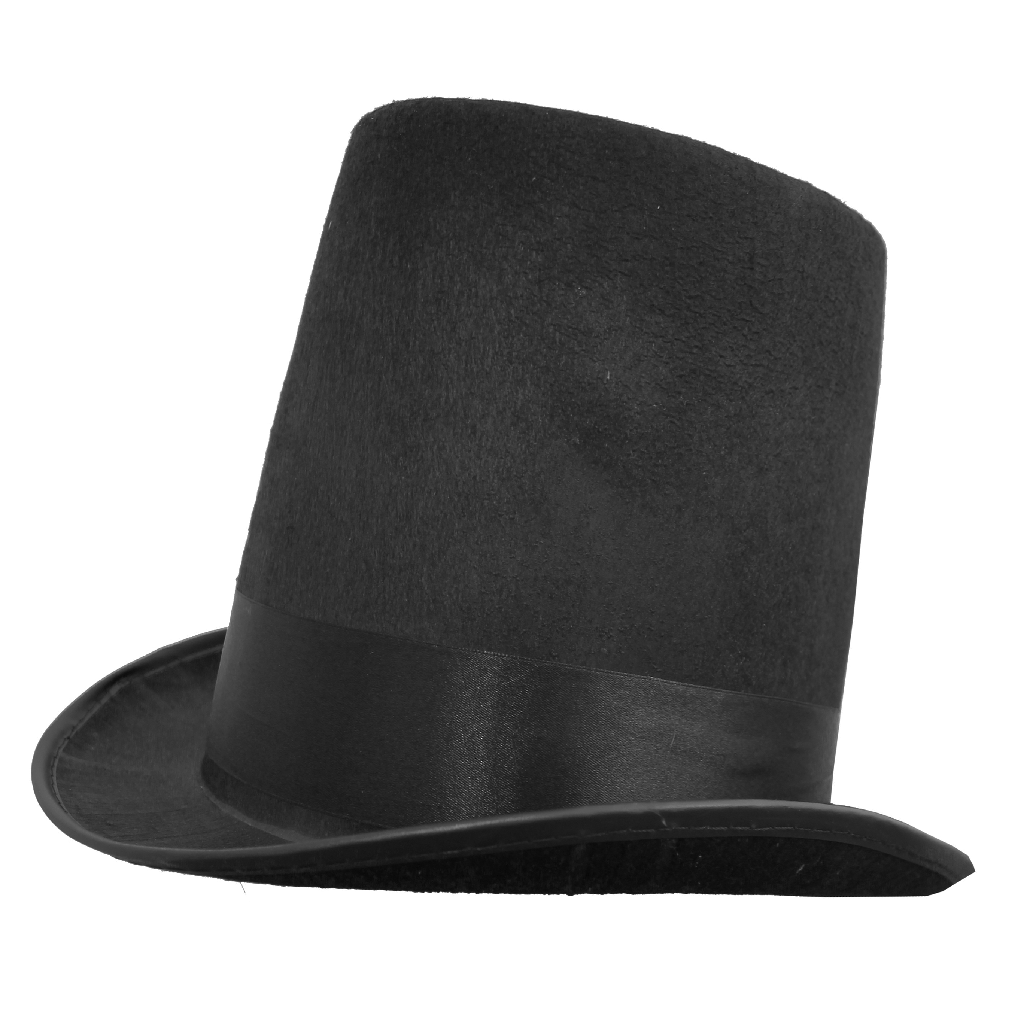 Black Felt Stovepipe Top Hat