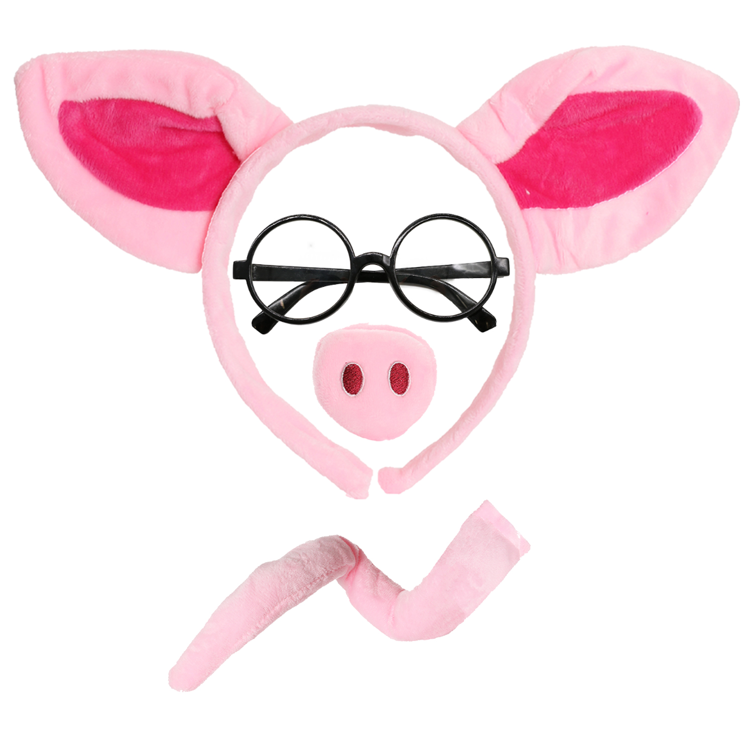 Daddy Pig Costume - Pig Set & Glasses