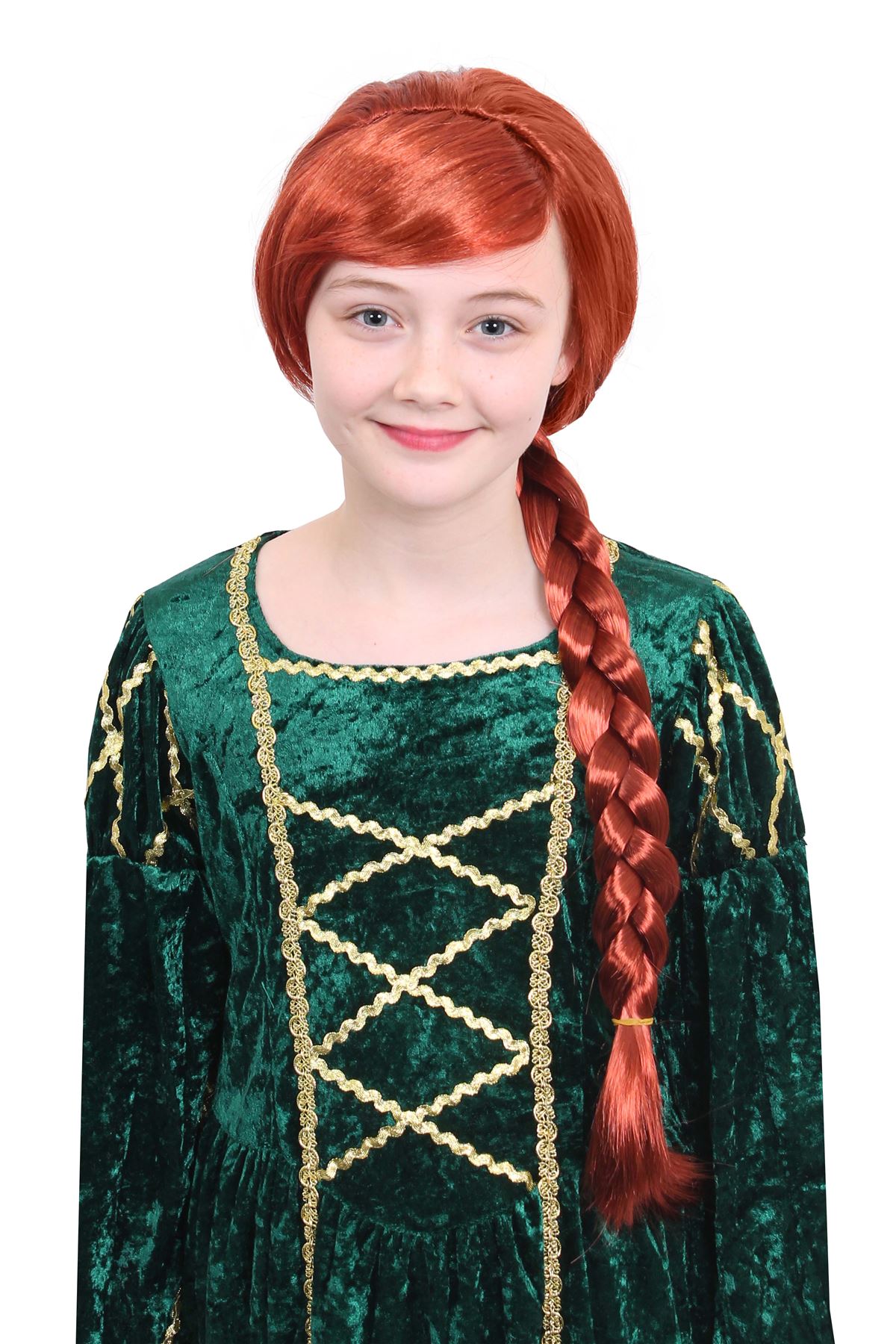 Childs Auburn Plait Wig