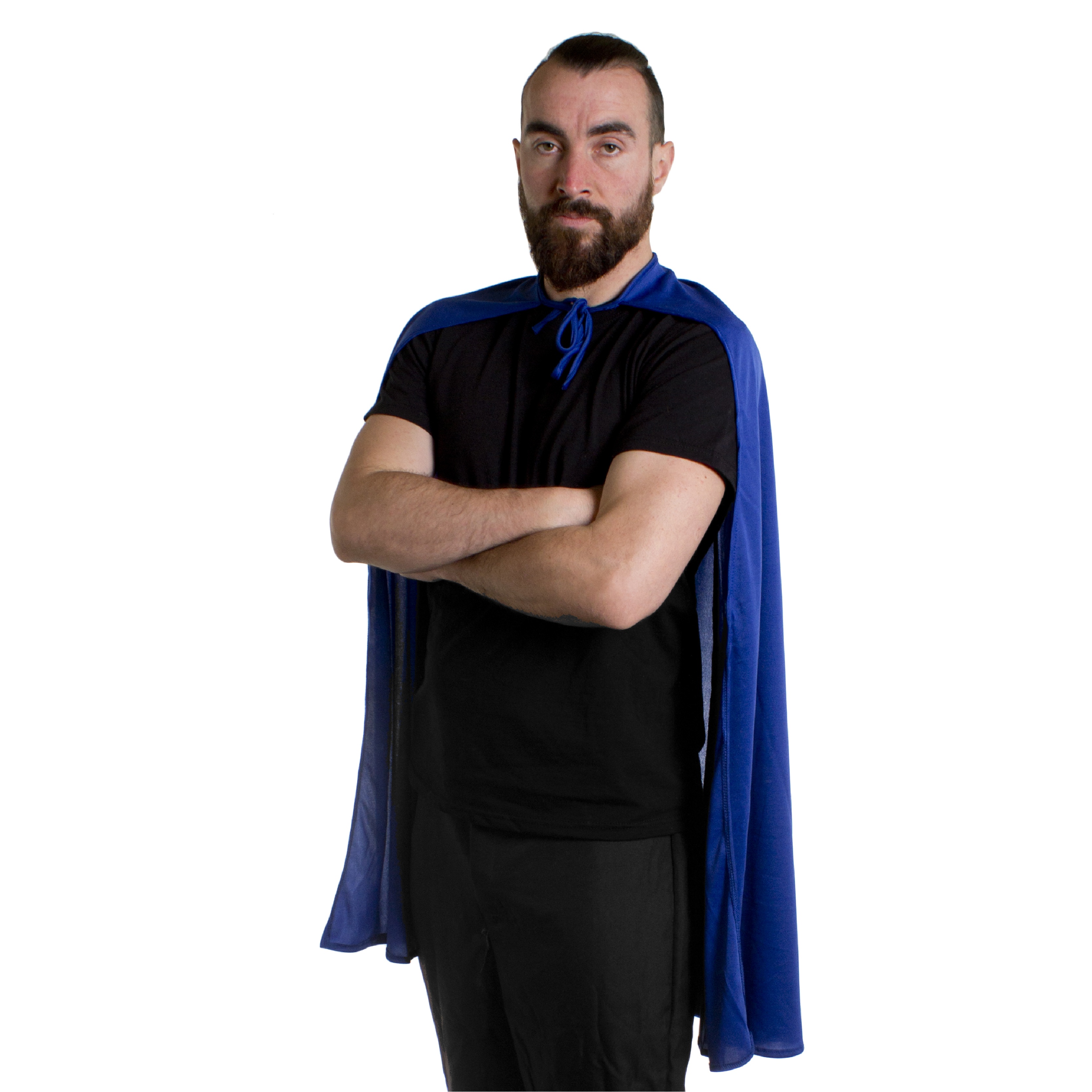 Blue Superhero Cape