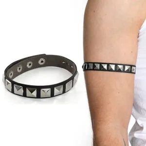 Rock Iron Studded Arm Band