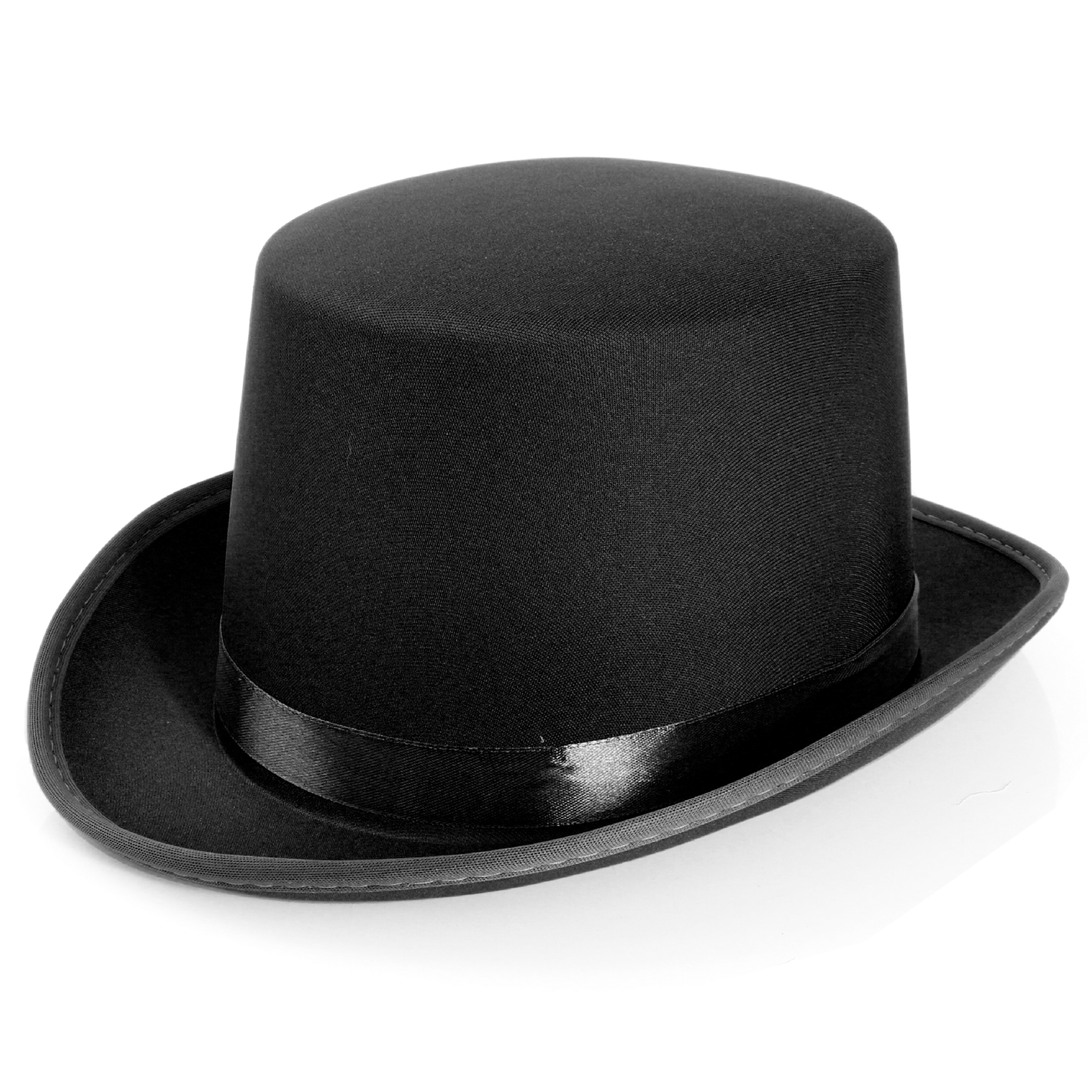 Deluxe Black Satin Top Hat