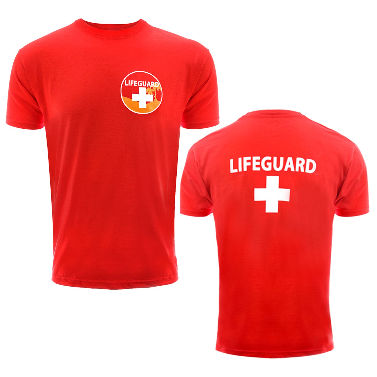 Red Lifeguard T-Shirt