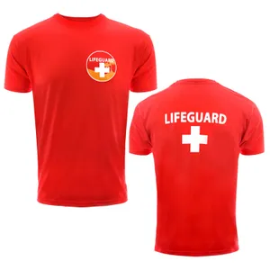 Red Lifeguard T-Shirt